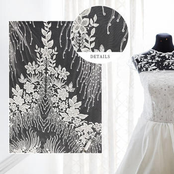 Custom Wedding Dress Bridal Lace Fabric Wedding Material